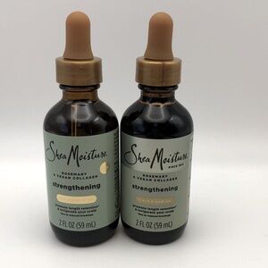 Shea Moisture Strengthening‎ Serum - Green and Brown